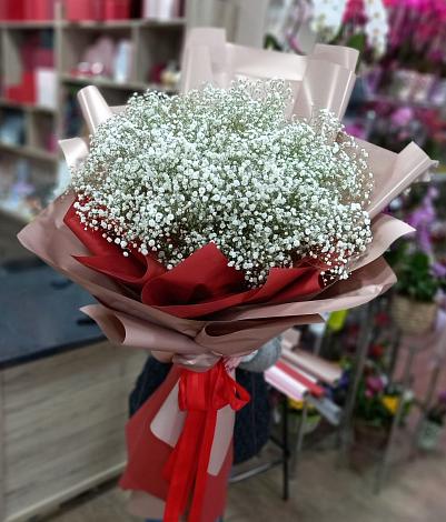 Букет цветов из: Гипсофила в Шкуринской