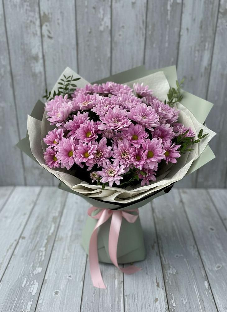 Букет цветов из: Хризантемы в Шкуринской