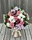 Букет цветов из: Альстромерии, Гвоздики, Розы и Хризантемы в Шкуринской