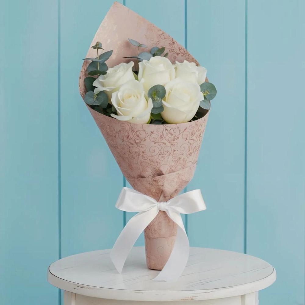 Букет цветов из: Розы в Шкуринской