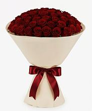 Букет 101 Бордовая роза Блэк Бакарра #REPLACE_PRED# Шкуринской