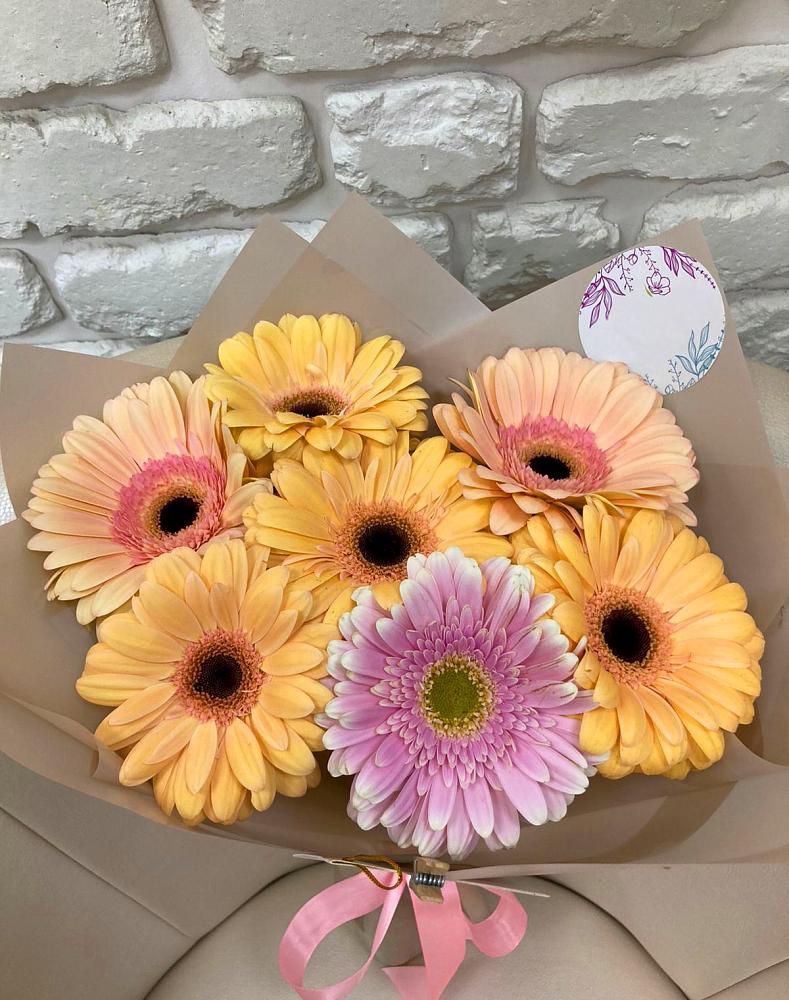 Букет цветов из: Герберы в Шкуринской
