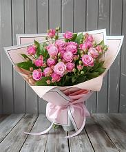 Букет Розовый кустик в Шкуринской