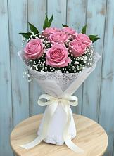 Букет цветов из:  Розы в Шкуринской