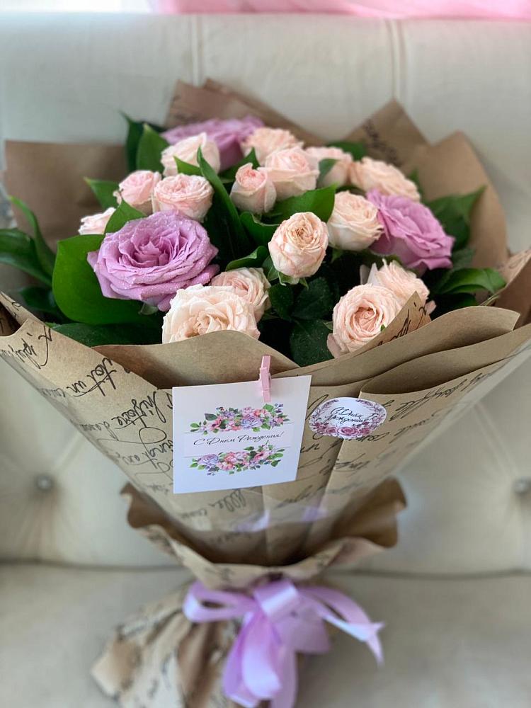 Букет цветов из: Розы в Шкуринской