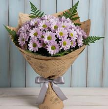 Букет цветов из:  Хризантемы в Шкуринской