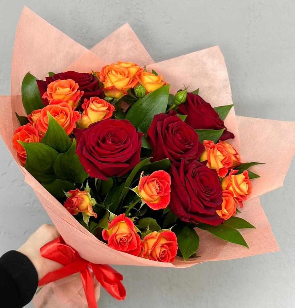 Букет Любовь и восторг в Шкуринской