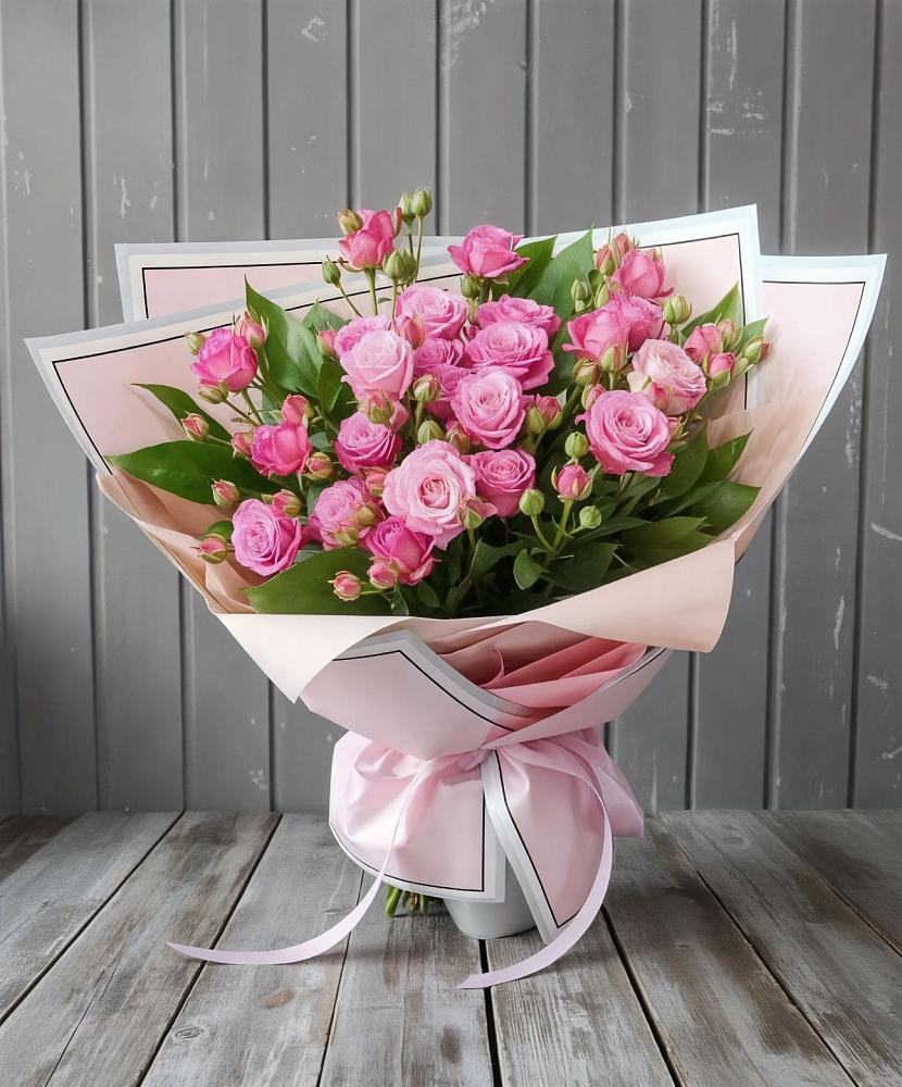 Букет Розовый кустик в Шкуринской