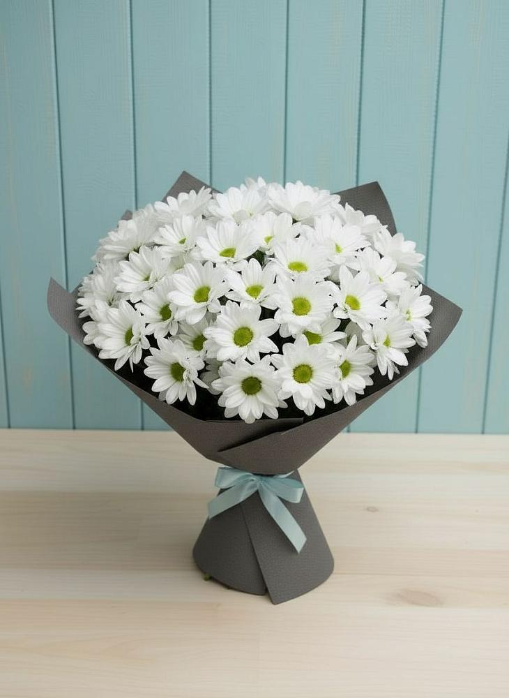 Букет цветов из: Хризантемы в Шкуринской