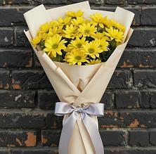 Букет цветов из:  Хризантемы в Шкуринской