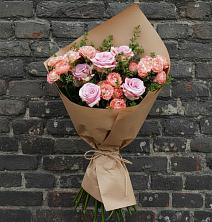 Букет цветов из:  Розы в Шкуринской