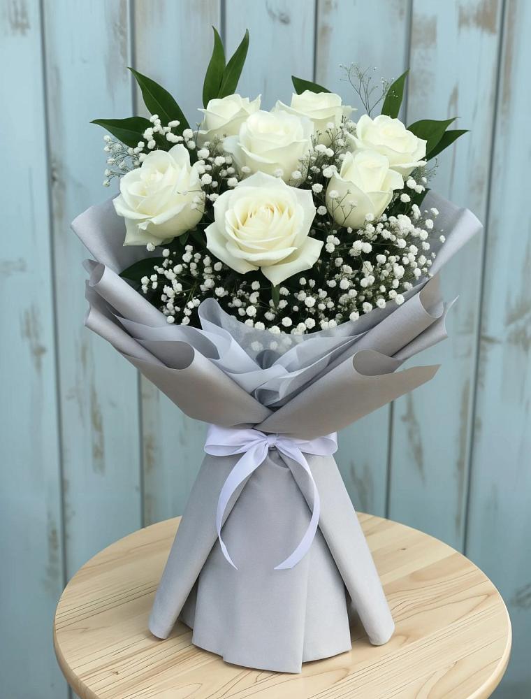 Букет цветов из: Розы в Шкуринской