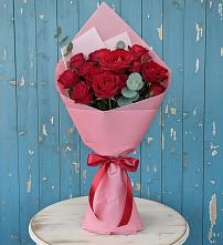 Букет цветов из:  Розы в Шкуринской