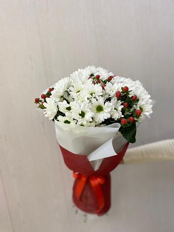 Букет цветов из: Хризантемы в Шкуринской