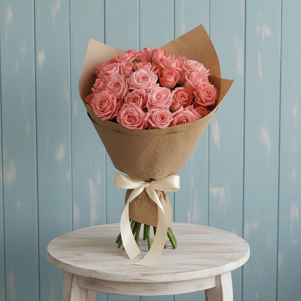 Букет цветов из: Розы в Шкуринской