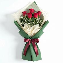 Букет цветов из:  Розы в Шкуринской