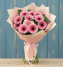 Букет цветов из:  Герберы #REPLACE_PRED# Шкуринской